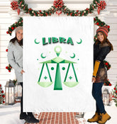 Libra Sherpa Blanket | Zodiac Series 2 - Beyond T-shirts